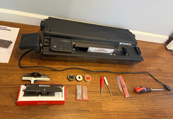 Sparx home skate sharpener