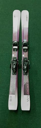 Womens Elan Wildcat 83 Ti Skis with Tyrolia Attack 11 Demo Bindings- Size 152 (Lightly Used)