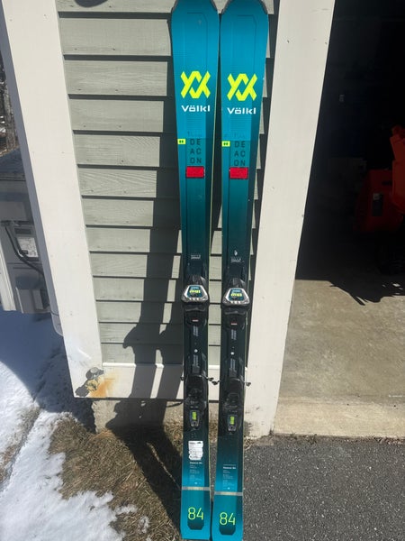 Used 2021 Volkl Deacon 84 Skis (177cm) w/ Marker Low Ride XL Bindings