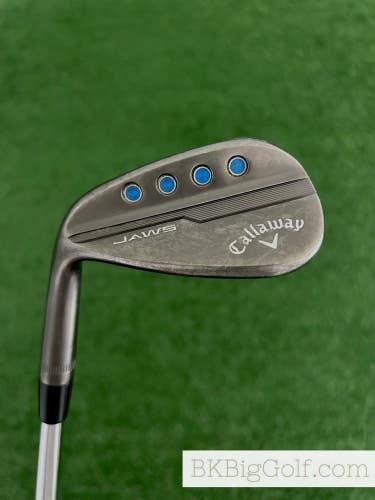 LH Callaway Jaws Black 52 Degree Wedge / KBS Tour 120 Stiff