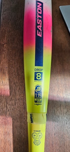 2025 Easton Dub Composite USSSA Certified Bat (-8) 23 oz 31" (Used)
