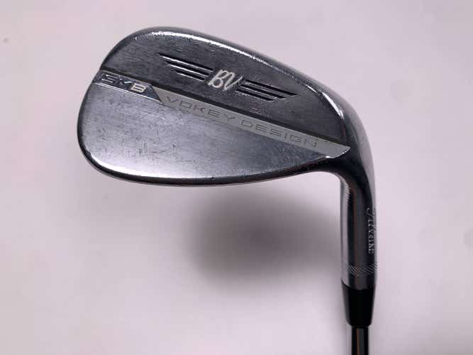 Titleist Vokey SM8 Tour Chrome Sand Wedge SW 54* 14 Bounce F-Grind Wedge RH