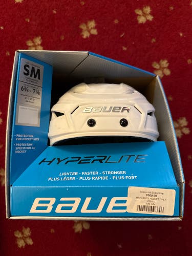 Small Medium Bauer Hyperlite Helmet (New)