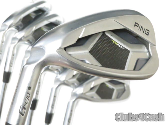 PING G430 Irons Black Dot AWT 3.0 Stiff Flex 5-P+45 .. LEFT LH