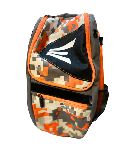 Used Easton BACKPACK BB/SB Player Carry Bag Orange 11706-S000374069