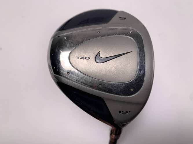 Nike T-40 Oversize 5 Fairway Wood 19* Fujikura Nike Ignite Regular RH