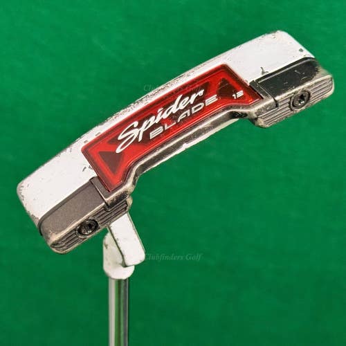 LH TaylorMade Spider Blade 12 Plumbers-Neck 38" Belly Putter w/ Super Stroke