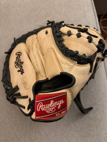 Rawlings Gg elite RH Catcher's Glove 33" (Used) 2 gloves