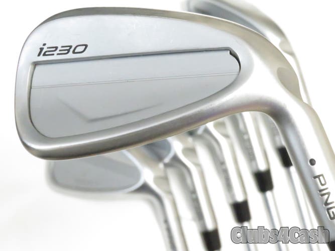 PING i230 Irons Black Dot Project X IO 6.0/110g Stiff Flex 4-P