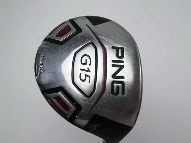 Ping G15 4 Fairway Wood 17* TFC 149 F Soft Regular Senior Graphite Mens RH