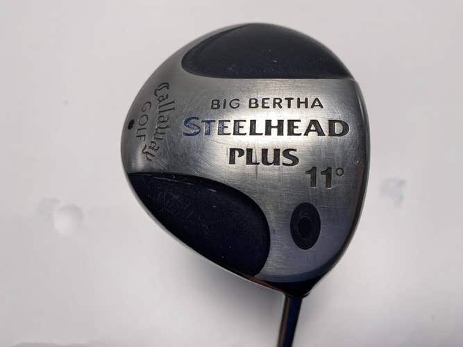 Callaway Steelhead Plus Driver 11* Big Bertha Firm Graphite Mens RH