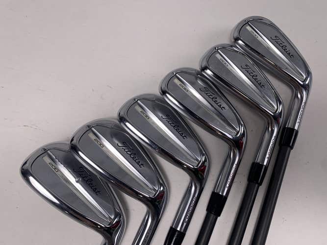 Titleist T200 2023 Iron Set 6-PW+GW SteelFiber i80 Private Reserve Regular RH