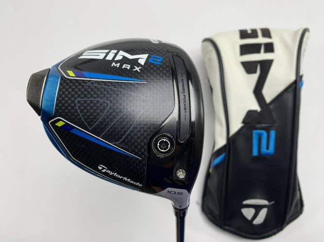 TaylorMade SIM2 MAX Driver 10.5* UST Mamiya Helium 4F2 Senior RH HC