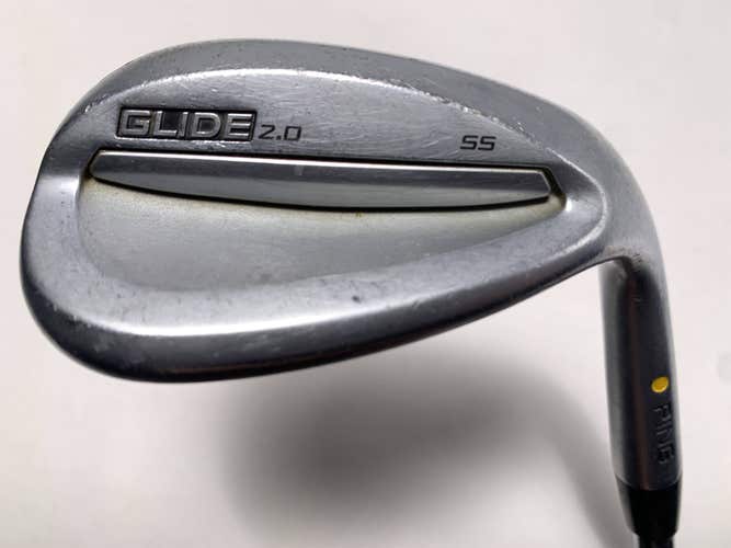 Ping Glide 2.0 Wedge 60* 10 Bounce SS Yellow Dot AWT 2.0 Wedge Steel RH