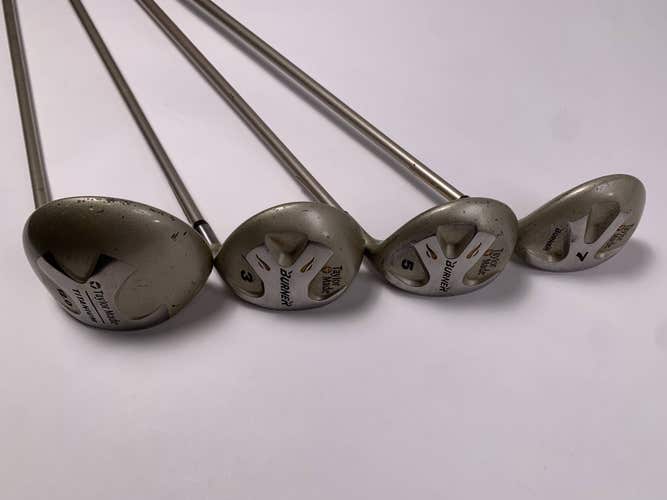TaylorMade Burner 1994 Wood Set DR 3 5 7 | 12* Bubble L-60 Plus Ladies RH