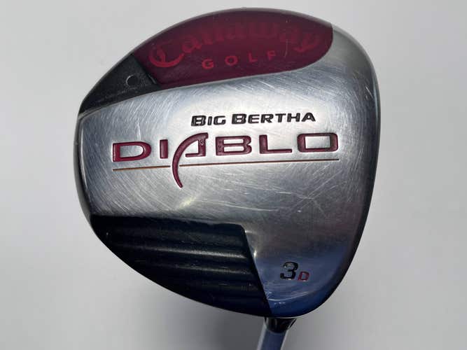 Callaway Big Bertha Diablo 3 Draw Fairway 15* Grafalloy Pro Blue 75g XStiff RH