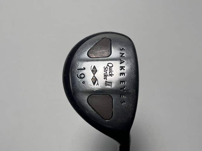 Snake Eyes Quick Strike 3 Wedge 19* Regular Graphite Mens RH Midsize Grip