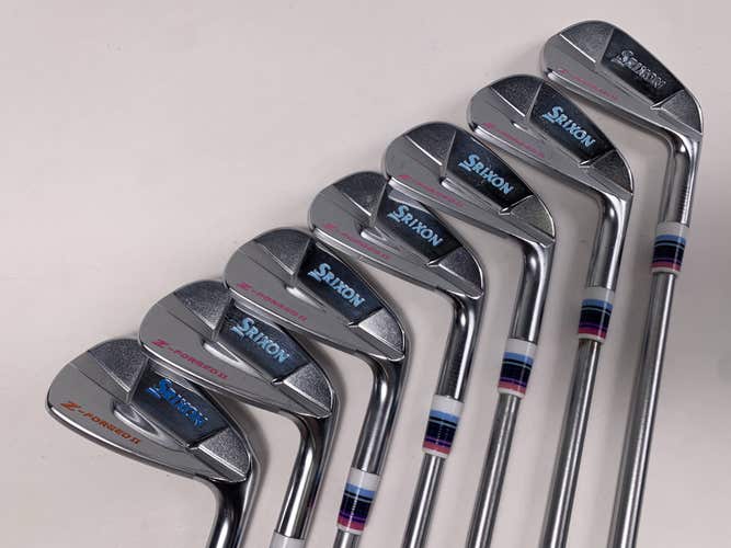 Srixon Z-Forged II Iron Set 4-PW KBS Tour C-Taper 130g Extra Stiff RH Midsize