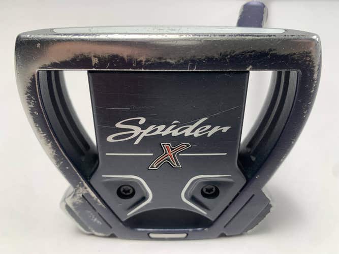 TaylorMade Spider X Navy Putter 33" SuperStroke Pistol 2.0 Mens RH