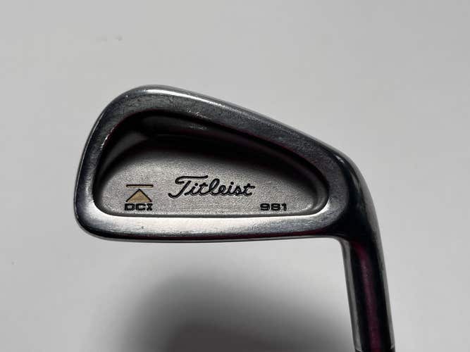 Titleist DCI 981 Single 5 Iron Select Stiff Graphite Mens RH Midsize Grip