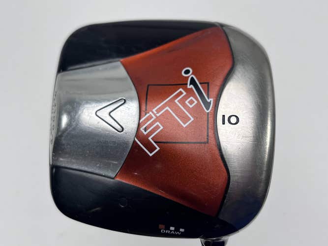 Callaway FT-i Driver 10* Fujikura Speeder 586 Tour Spec Regular Graphite Mens RH