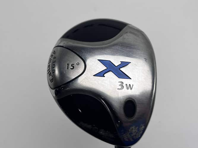Callaway X 3 Fairway Wood 15* Uniflex Steel Mens RH