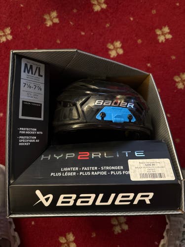 Medium Large Bauer Hyperlite 2 Helmet (New)