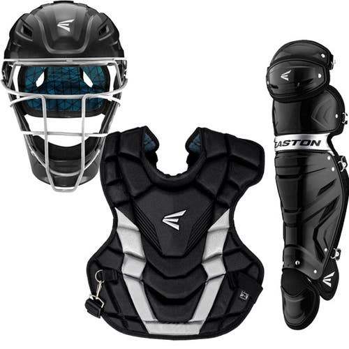 Black Easton Game Time (Intermediate) Catcher's Set (New)
