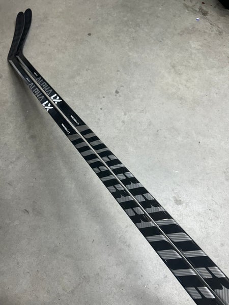2 PACK 80 Flex Custom P28 Senior Warrior Alpha LX Pro Right Hand Hockey Stick Pro Stock (New)