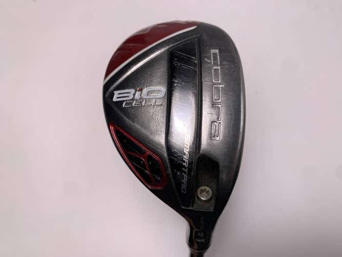 Cobra Bio Cell Red 3-4 Hybrid 19* Bio Cell 60g Senior Graphite Mens RH