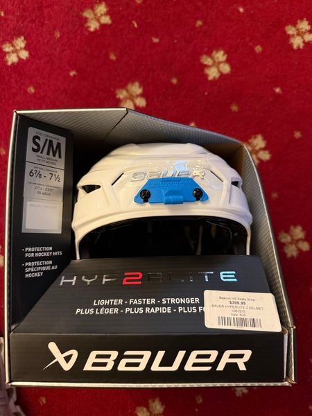 Small Medium Bauer Hyperlite 2 Helmet (New)