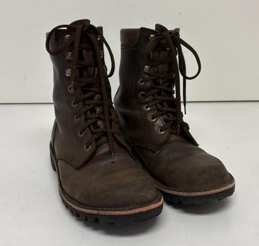 Jim Green AR8 Brown Leather African Ranger Boots US Men's 10.5 UK 9.5