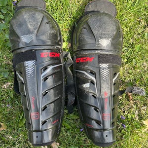 Senior CCM JetSpeed edge 14" Shin Pads (Used)