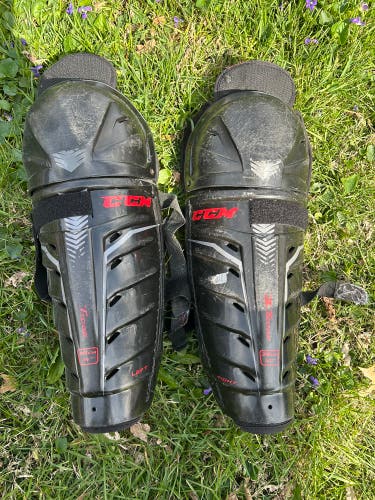 Senior CCM JetSpeed edge 14" Shin Pads (Used)