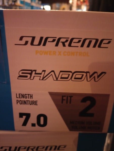 Black 2025 Bauer Supreme Shadow Hockey Skates Regular Width 7 (New)