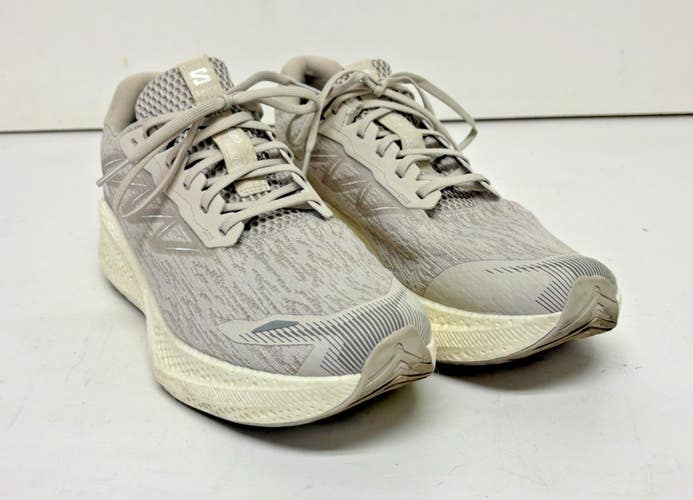 Salomon Aero Glide 3 Silver Cloud/White Opti Foam Running Shoes US 11.5 EU 46