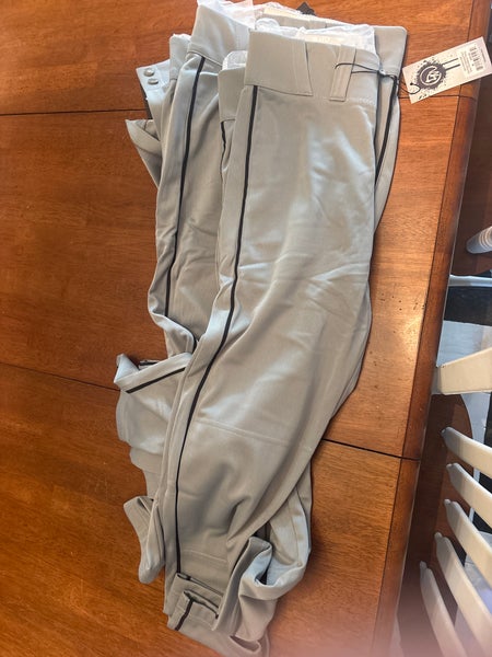 Gray Men's Medium Adult Game Pants (New)