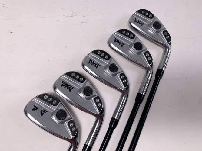 PXG 0311 XP GEN5 Chrome Iron Set 6-PW Accra iSeries 70i Regular Graphite Mens RH