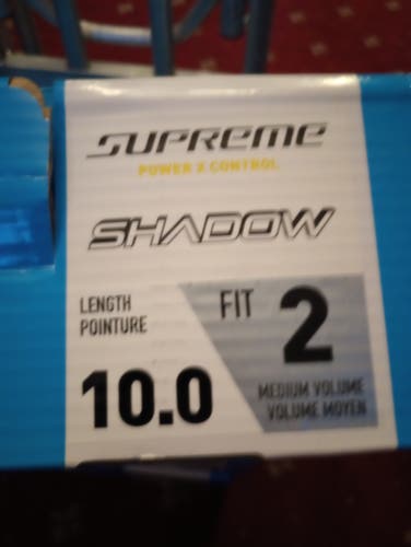 Black 2025 Bauer Supreme Shadow Hockey Skates Regular Width (New)