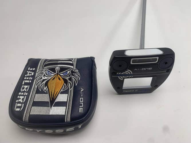 Odyssey Ai-ONE Square 2 Square Jailbird Putter 35" Superstroke Pistol 1.0 RH HC