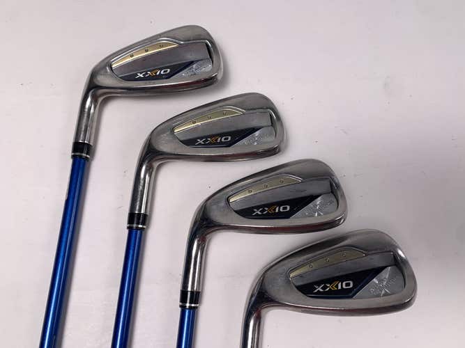 XXIO 13 Iron Set 7-PW MP1300 3322 47g Regular Graphite Mens LH Oversize Grips