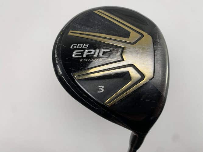 Callaway EPIC Star 3 Fairway Wood 15* Grand Bassara 49g Regular Graphite Mens RH