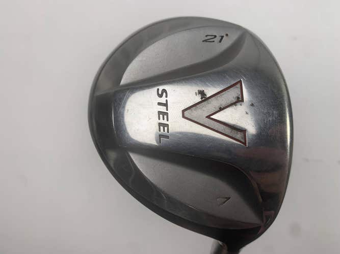 TaylorMade V Steel 7 Fairway Wood 21* MAS2 Regular Graphite Mens RH