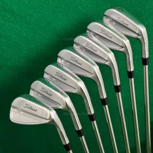 Titleist 2023 T100 Forged 4-PW Iron Set Project X Rifle 5.5 Steel Regular