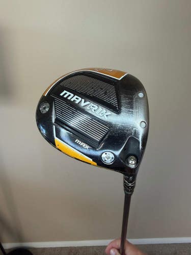 Callaway Mavrik Max Driver 10.5 EvenFlow Riptide Orange Regular Flex 45.5 +HC