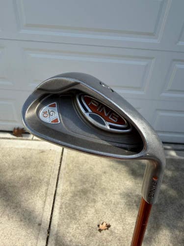 Ping G10 Sand Wedge Orange Dot TFC 129 Soft Regular Flex 36 NICE