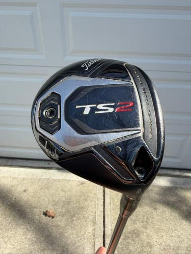 Titleist TS2 3-Wood 15 Tensei AV Blue 65 Regular Flex 42.75 +HC NICE