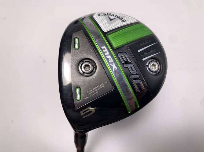Callaway EPIC Max 5 Fairway Wood 18* HZRDUS Smoke iM10 5.5 60g Regular LH
