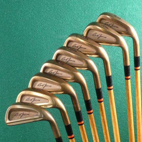 RARE Callaway 1987 Bob Bobby Jones Commemorative Copper 3-PW Iron Set *READ*