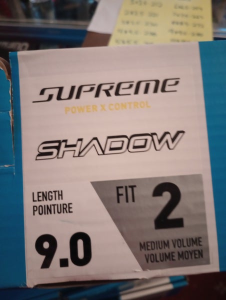 Black 2025 Bauer Supreme Shadow Hockey Skates Regular Width 9 (New)